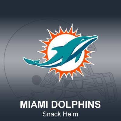 Miami Dolphins Snack Helm